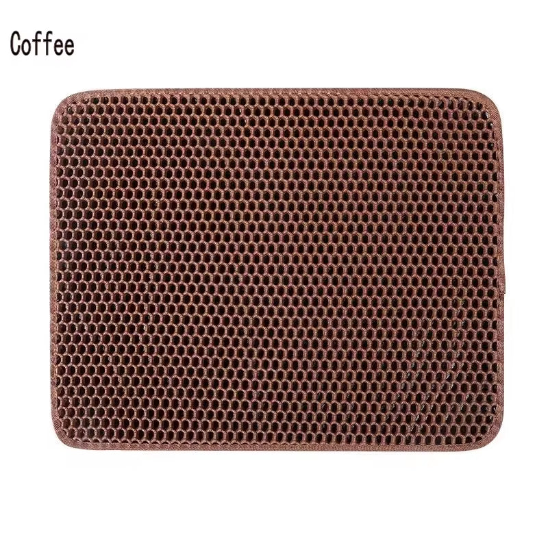 Double Layer Waterproof Cat Litter Mat