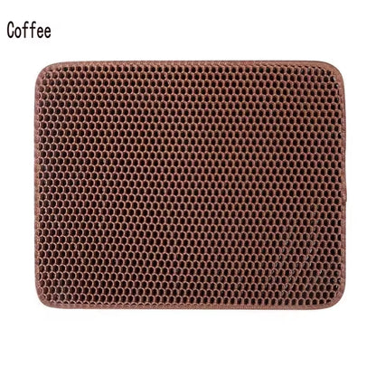 Double Layer Waterproof Cat Litter Mat