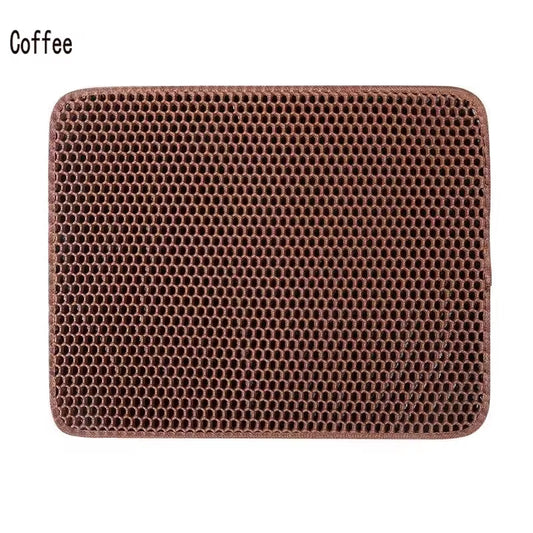 Double Layer Waterproof Cat Litter Mat