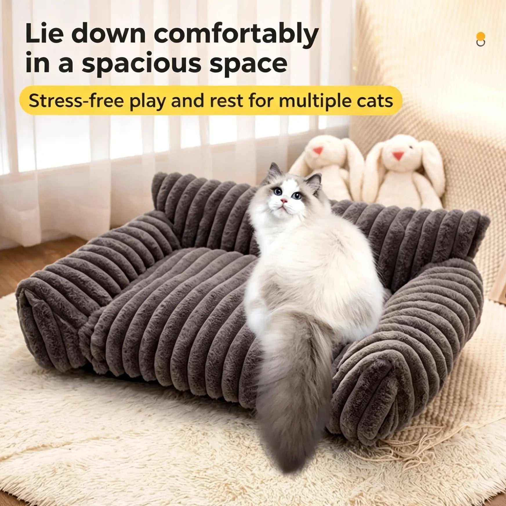 Cozy Pet Sofa Beds for Dogs and Cats