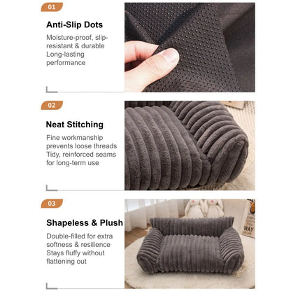 Cozy Pet Sofa Beds for Dogs and Cats