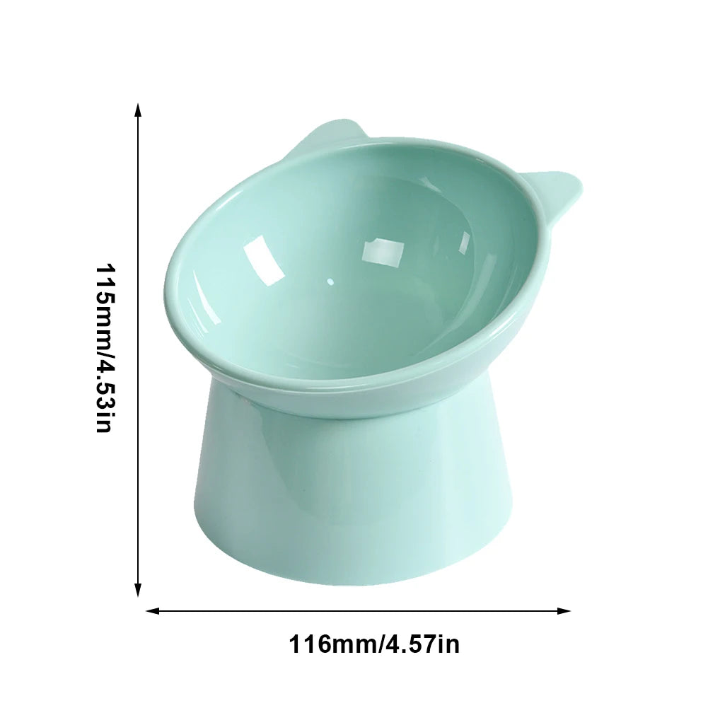 Elevated Ergonomic Cat Food Bowl