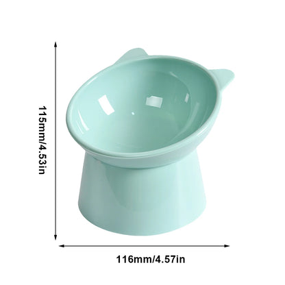 Elevated Ergonomic Cat Food Bowl