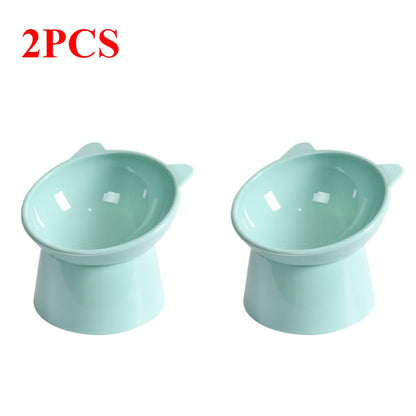 Elevated Ergonomic Cat Food Bowl