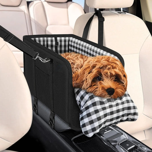 Premium Center Console Booster Seat for Small Dogs and Cats