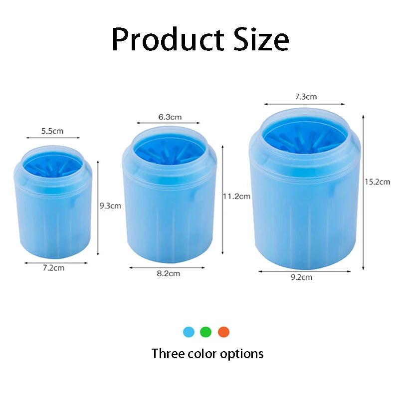 Soft Silicone Dog Paw Cleaner Cup
