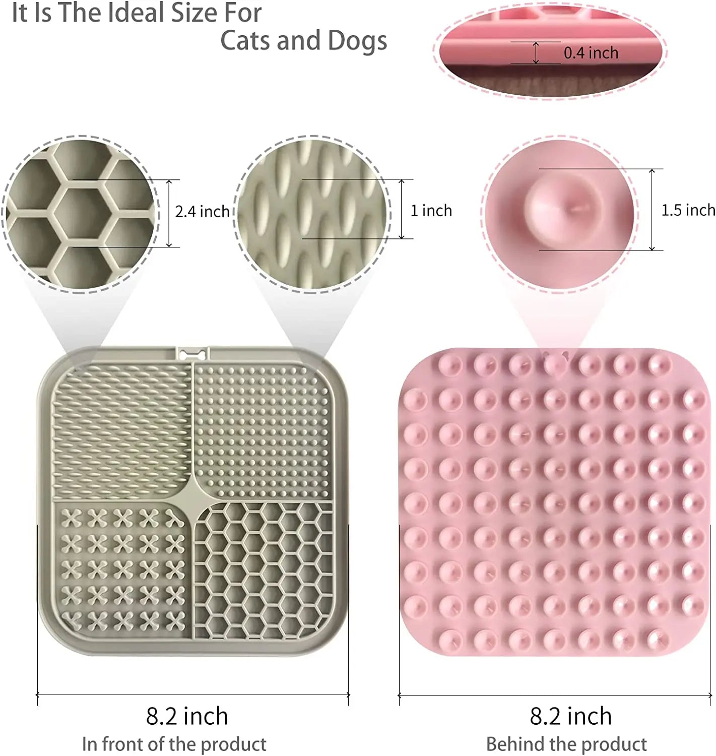 Slow Feeder Mat for Dogs and Cats