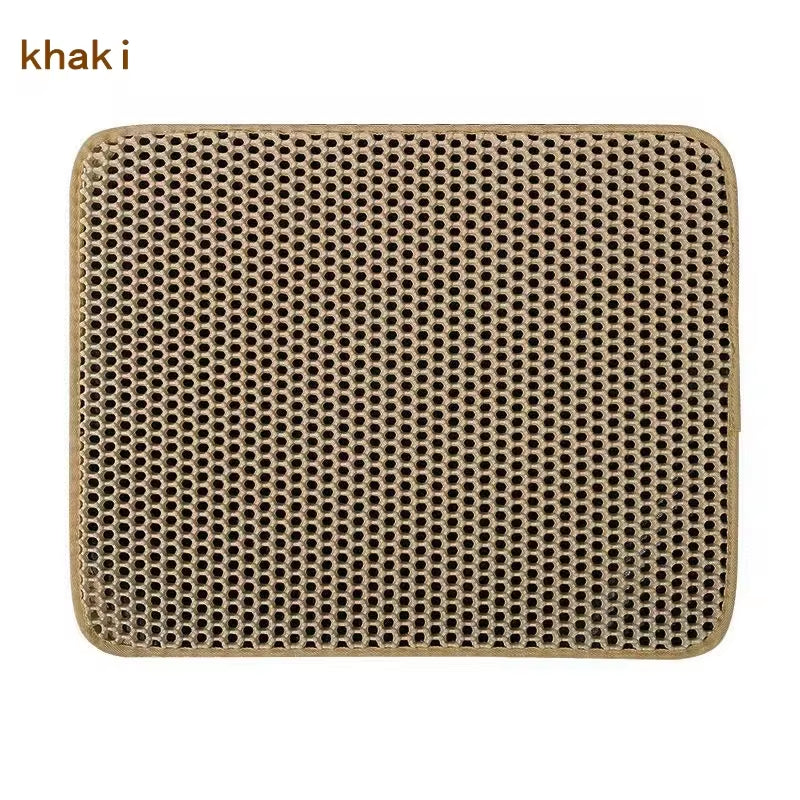 Double Layer Waterproof Cat Litter Mat