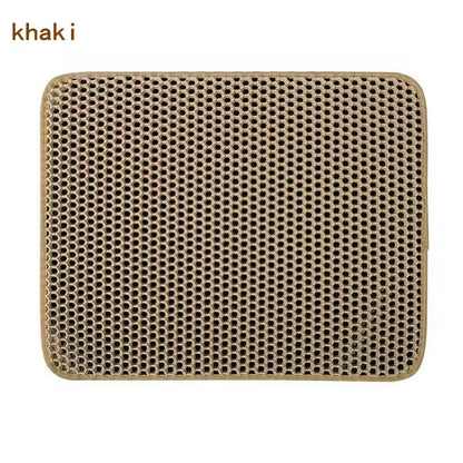Double Layer Waterproof Cat Litter Mat